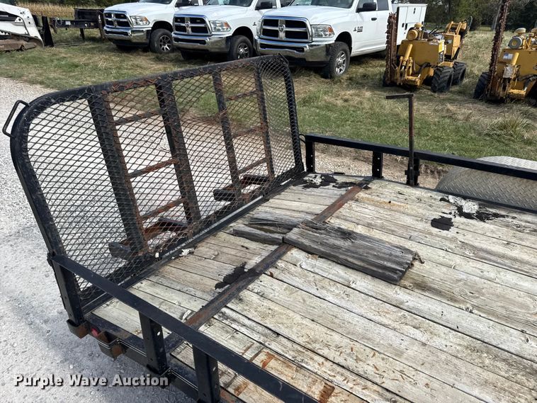 image for item EN0554 2018 PJ Trailers utility trailer