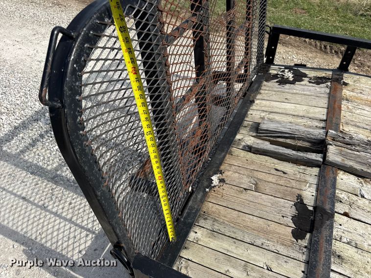 image for item EN0554 2018 PJ Trailers utility trailer