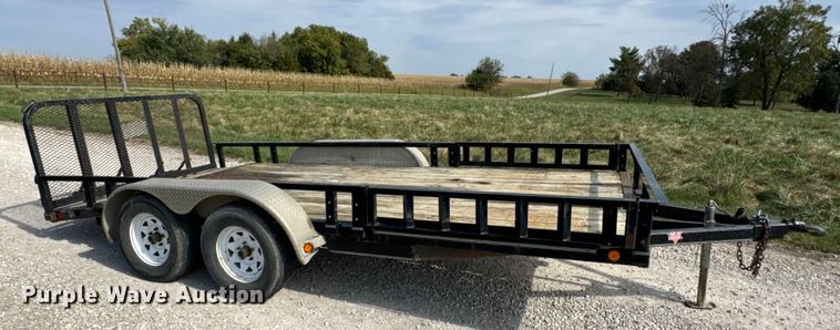 image for item EN0562 2020 PJ Trailers utility trailer