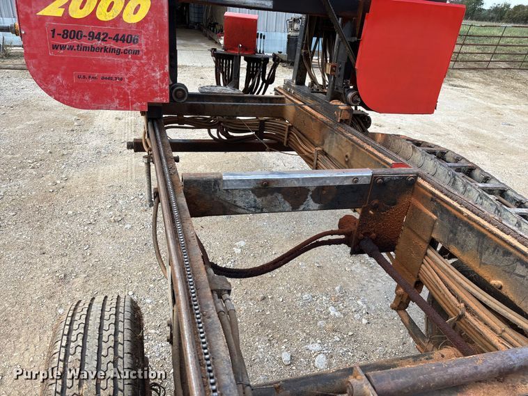 image for item EN5695 2011 TimberKing 2000 sawmill
