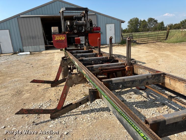 image for item EN5695 2011 TimberKing 2000 sawmill
