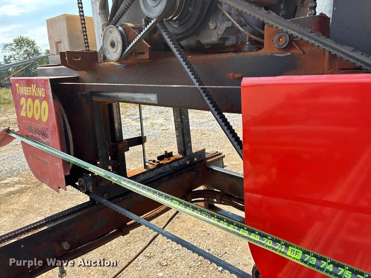 image for item EN5695 2011 TimberKing 2000 sawmill