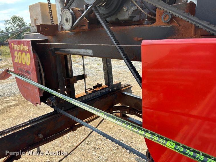 image for item EN5695 2011 TimberKing 2000 sawmill