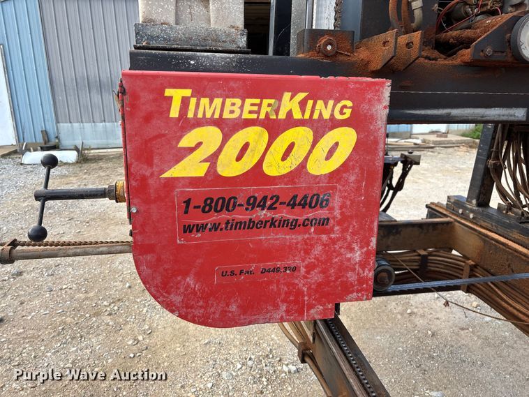 image for item EN5695 2011 TimberKing 2000 sawmill