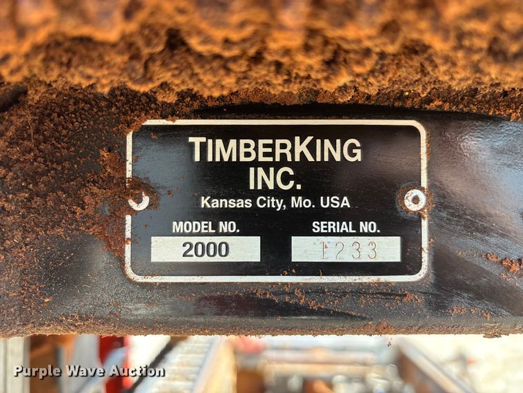 image for item EN5695 2011 TimberKing 2000 sawmill