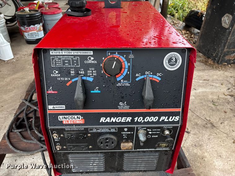 image for item EN5701 Lincoln Electric Ranger 10,000 Plus welder