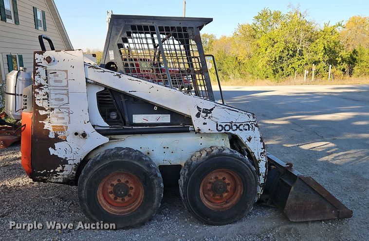 MINI CARGADOR SOBRE RUEDAS 1994 BOBCAT 853