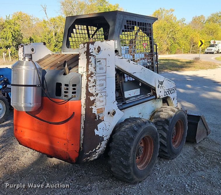 MINI CARGADOR SOBRE RUEDAS 1994 BOBCAT 853