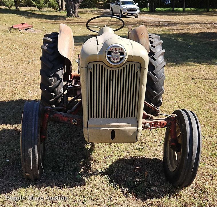 image for item EO4735 Ford 600 Tractor with Brush Mower