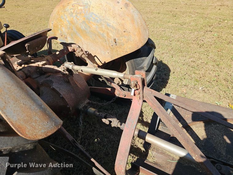 image for item EO4735 Ford 600 Tractor with Brush Mower