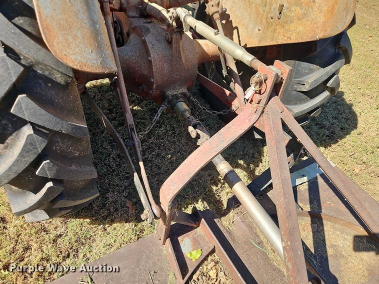 image for item EO4735 Ford 600 Tractor with Brush Mower