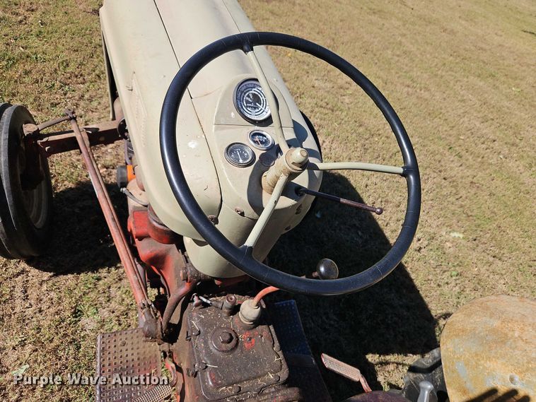 image for item EO4735 Ford 600 Tractor with Brush Mower