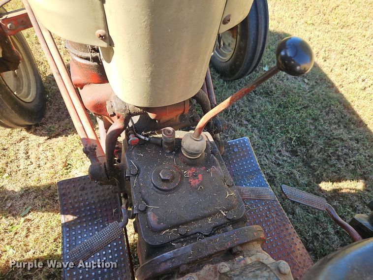 image for item EO4735 Ford 600 Tractor with Brush Mower