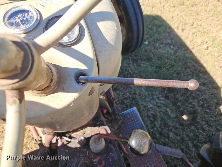 image for item EO4735 Ford 600 Tractor with Brush Mower