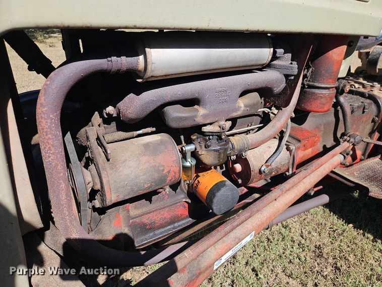 image for item EO4735 Ford 600 Tractor with Brush Mower