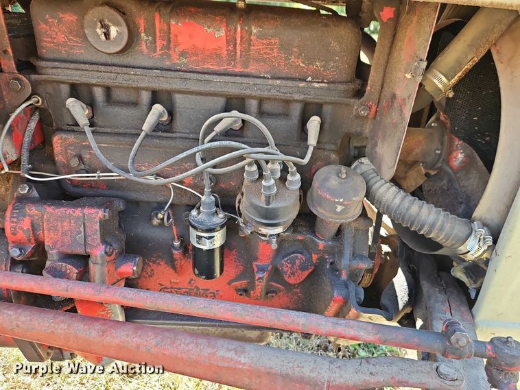 image for item EO4735 Ford 600 Tractor with Brush Mower
