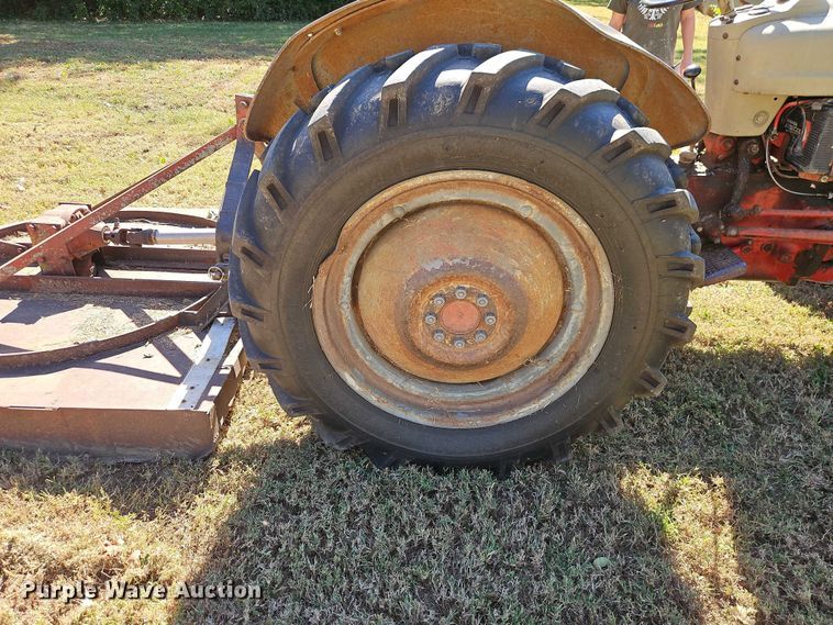 image for item EO4735 Ford 600 Tractor with Brush Mower
