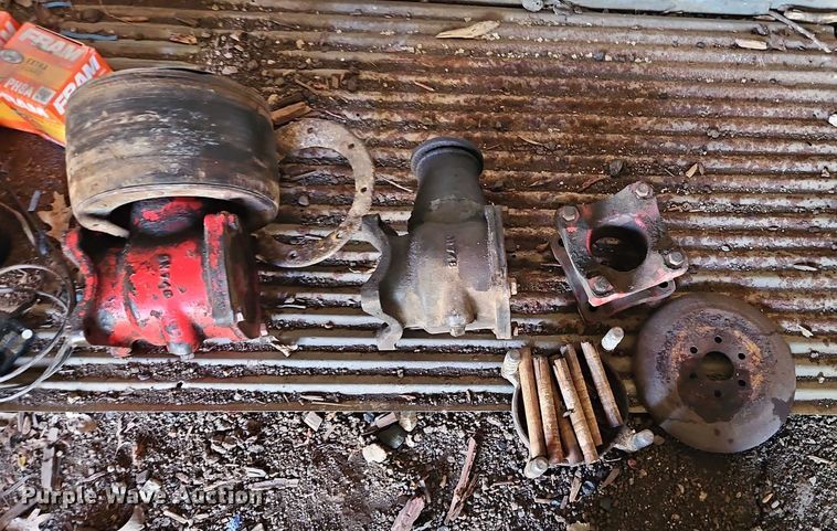 image for item EO4735 Ford 600 Tractor with Brush Mower