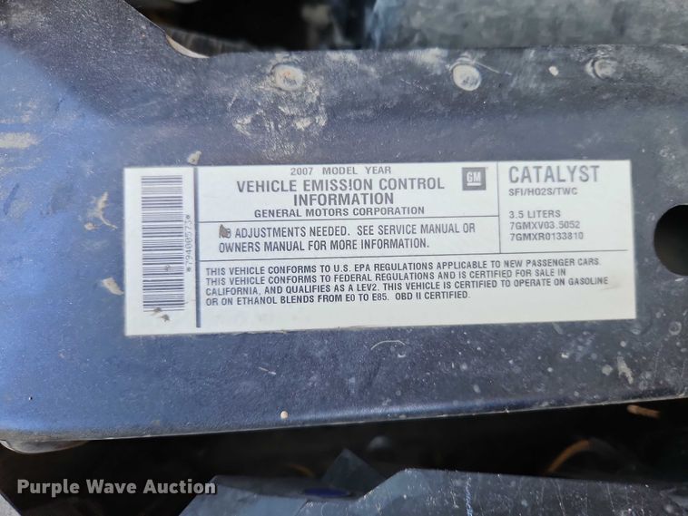 image for item EO4737 2007 Chevrolet Impala 