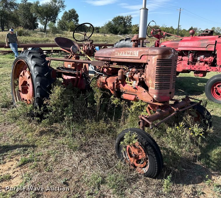 image for item EP0727 1951 International Harvester Super C tractor