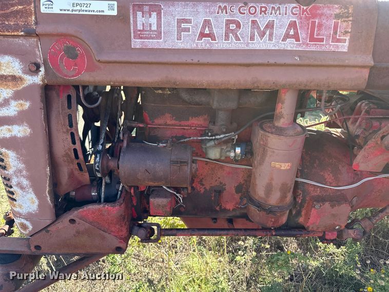 image for item EP0727 1951 International Harvester Super C tractor
