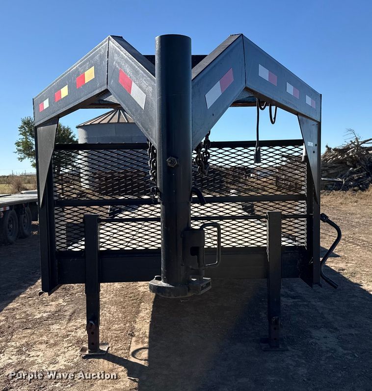 image for item EP0750 2001 Shop built flatbed trailer