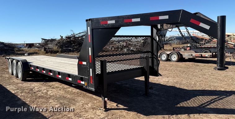 image for item EP0750 2001 Shop built flatbed trailer