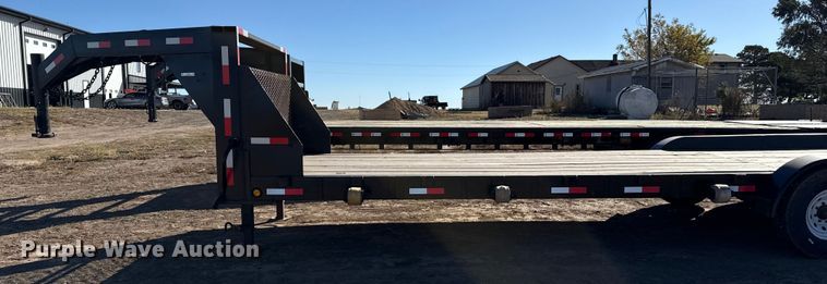 image for item EP0750 2001 Shop built flatbed trailer