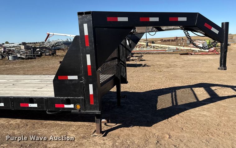image for item EP0750 2001 Shop built flatbed trailer