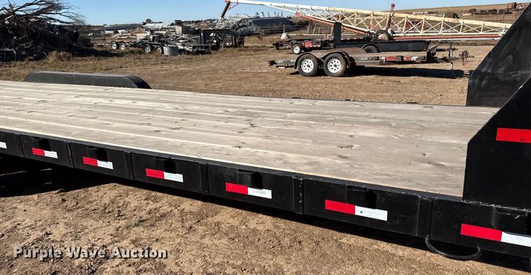 image for item EP0750 2001 Shop built flatbed trailer