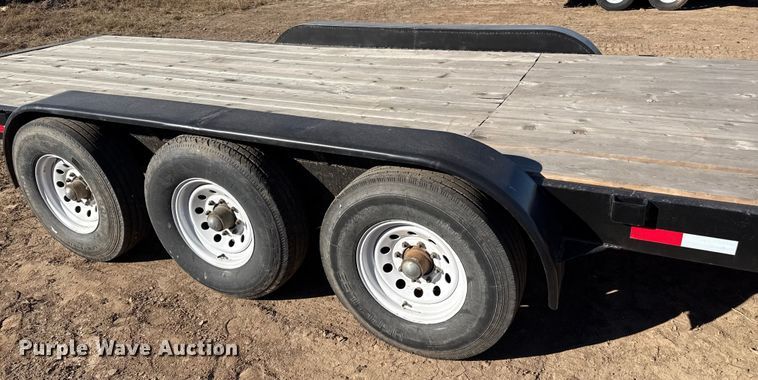 image for item EP0750 2001 Shop built flatbed trailer