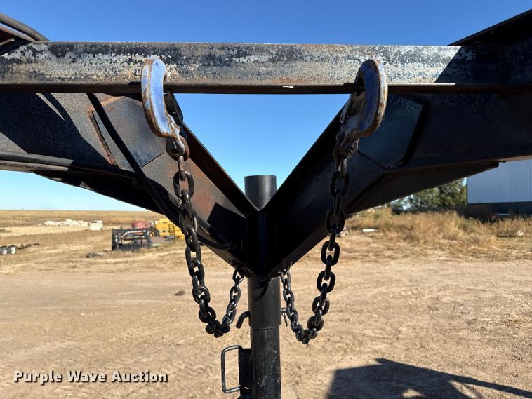 image for item EP0750 2001 Shop built flatbed trailer