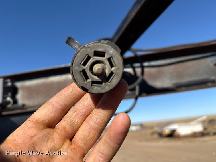 image for item EP0750 2001 Shop built flatbed trailer