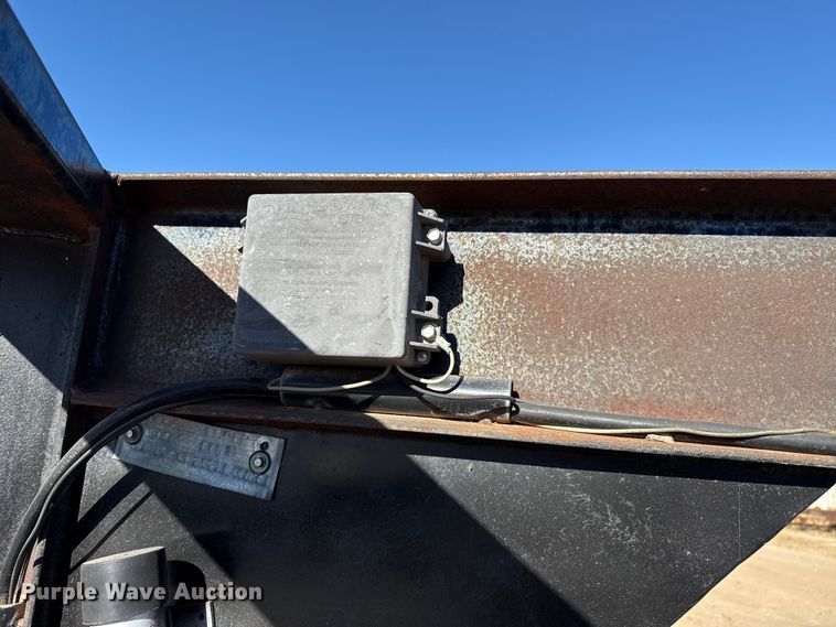 image for item EP0750 2001 Shop built flatbed trailer