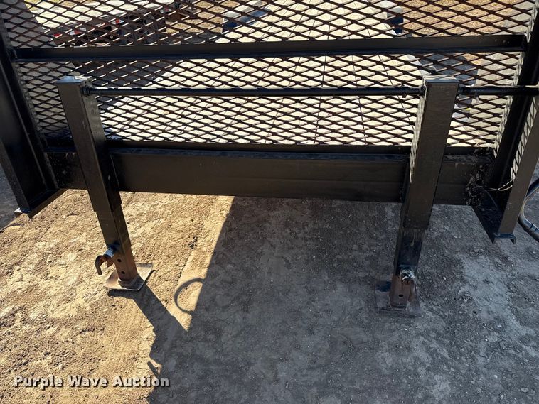 image for item EP0750 2001 Shop built flatbed trailer