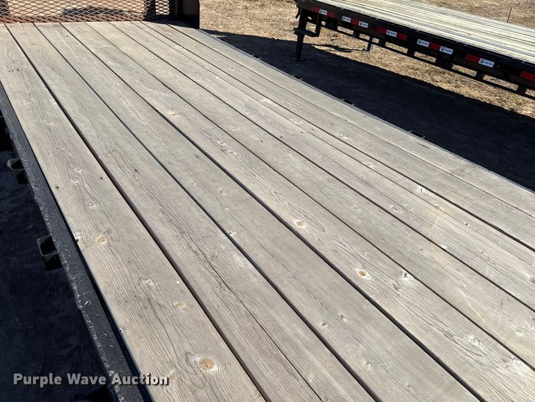 image for item EP0750 2001 Shop built flatbed trailer