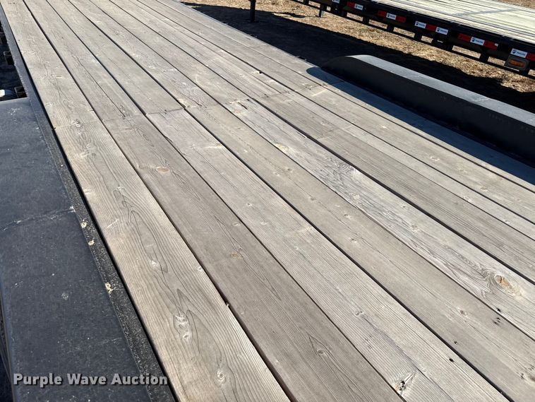 image for item EP0750 2001 Shop built flatbed trailer