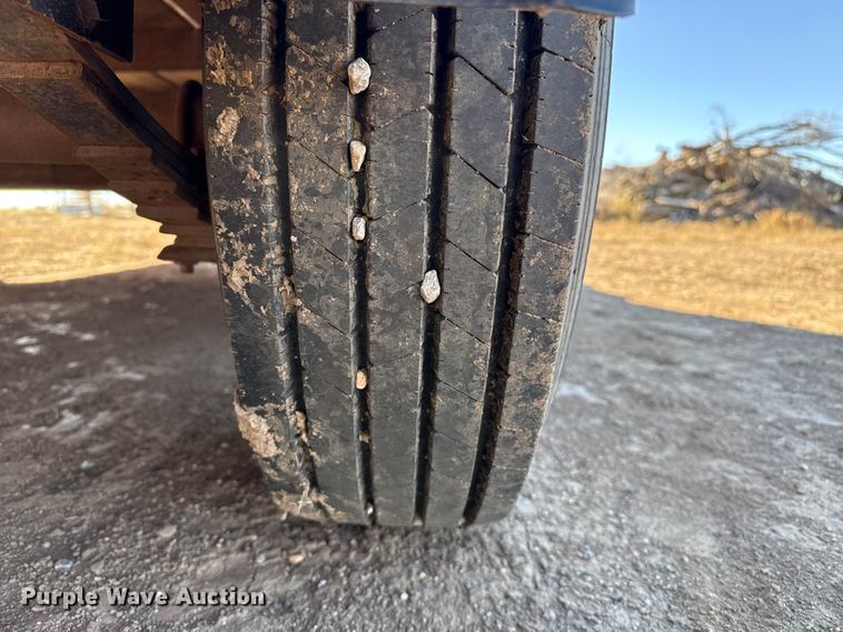 image for item EP0750 2001 Shop built flatbed trailer