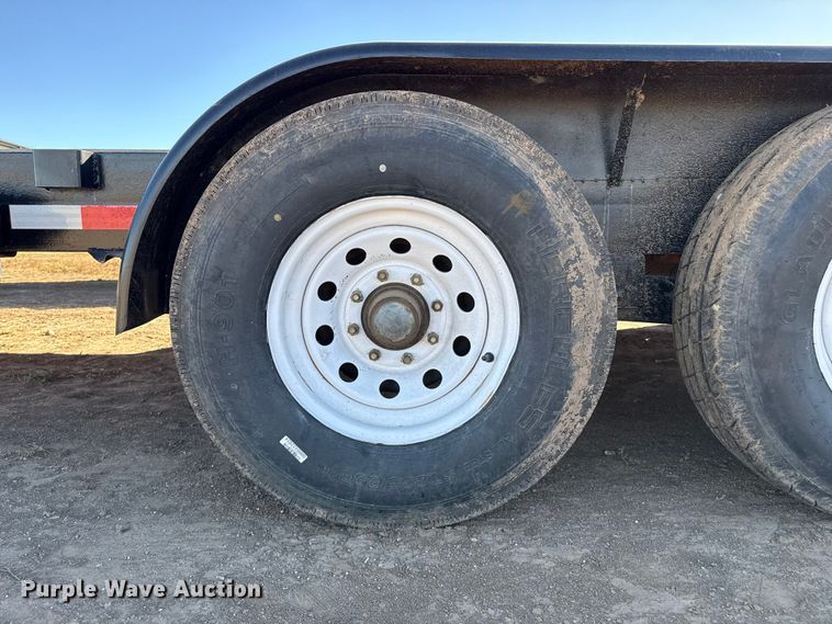 image for item EP0750 2001 Shop built flatbed trailer