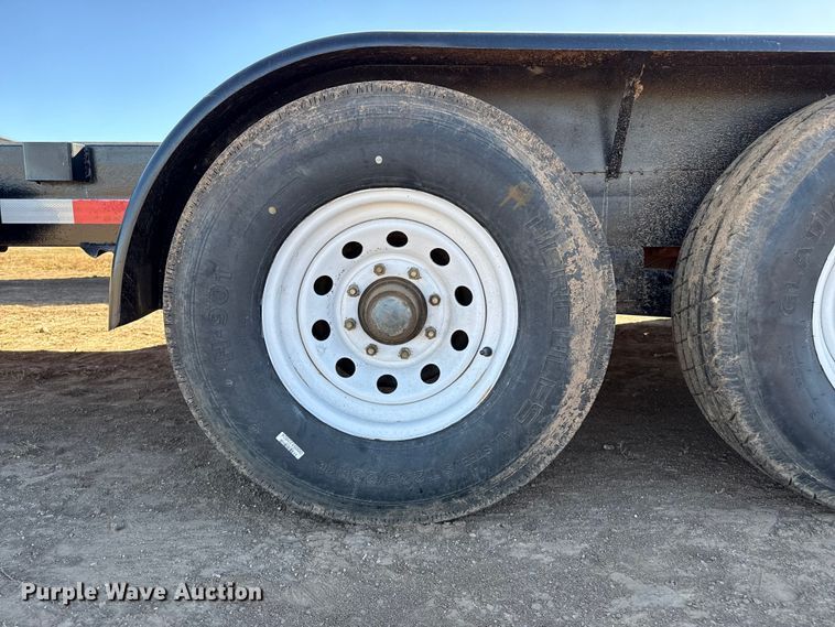 image for item EP0750 2001 Shop built flatbed trailer