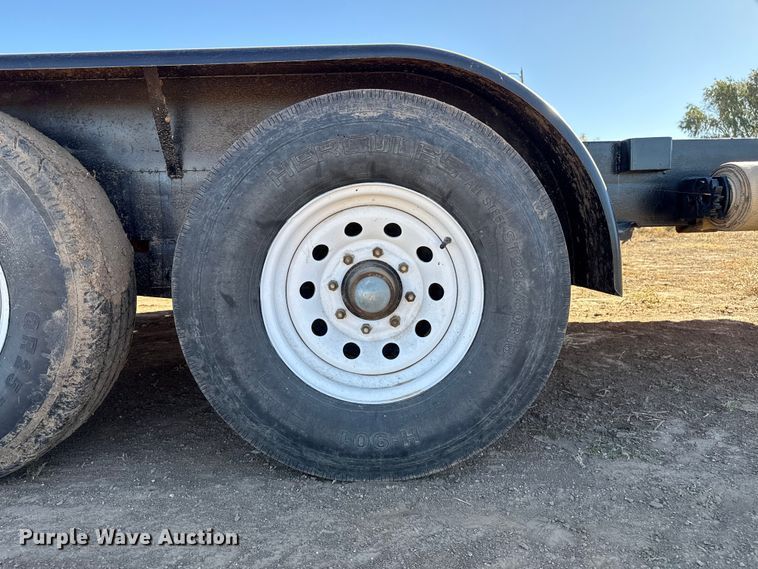 image for item EP0750 2001 Shop built flatbed trailer