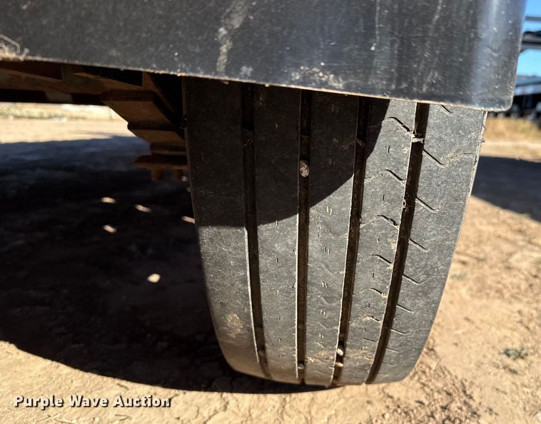 image for item EP0750 2001 Shop built flatbed trailer