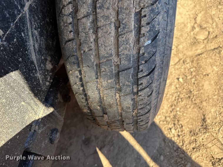 image for item EP0750 2001 Shop built flatbed trailer