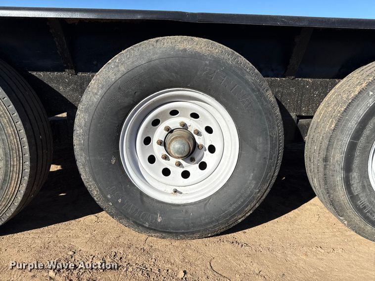 image for item EP0750 2001 Shop built flatbed trailer