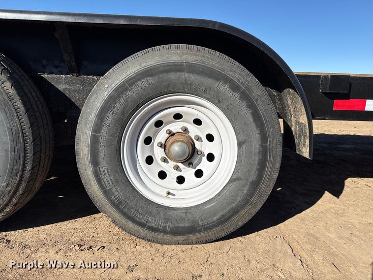 image for item EP0750 2001 Shop built flatbed trailer