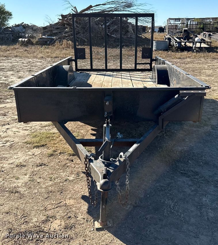 image for item EP0752 2002 Circle Trailers utility trailer