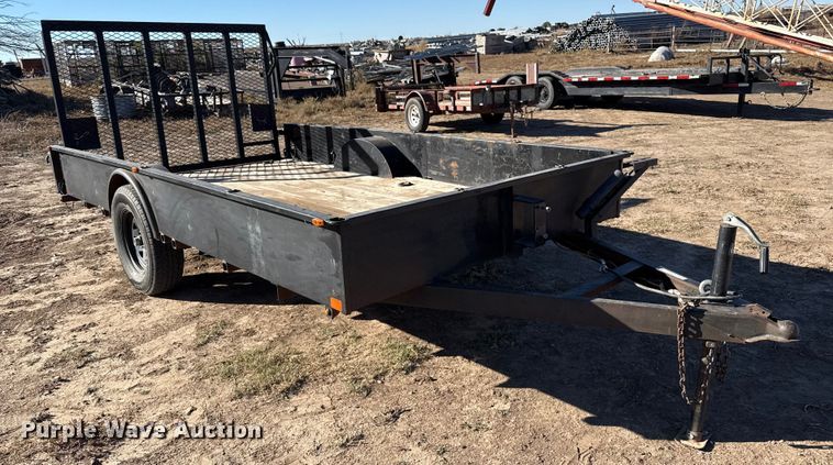 image for item EP0752 2002 Circle Trailers utility trailer