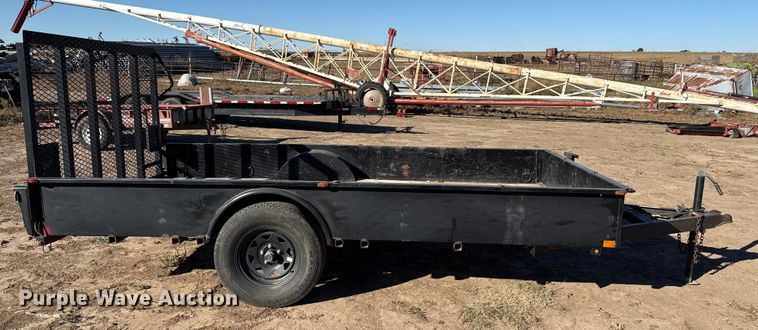 image for item EP0752 2002 Circle Trailers utility trailer