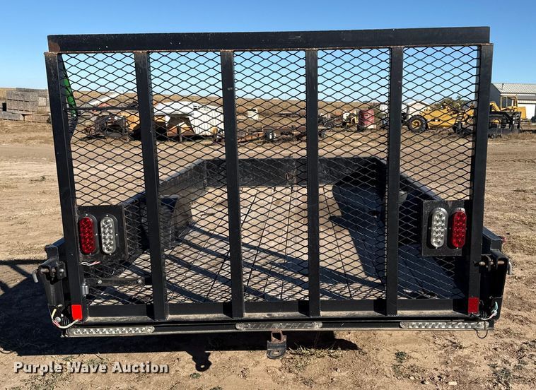 image for item EP0752 2002 Circle Trailers utility trailer