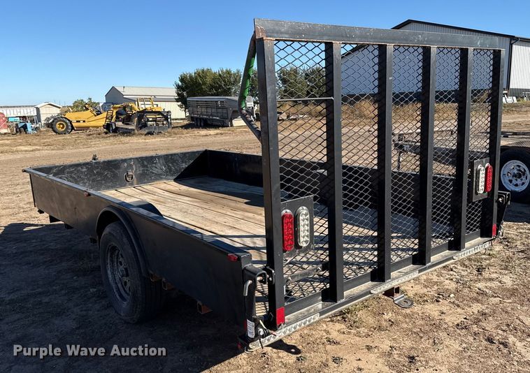 image for item EP0752 2002 Circle Trailers utility trailer